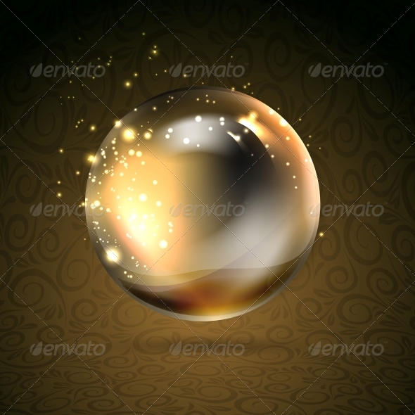 Golden Shiny Perl Golden Shiny Perl
