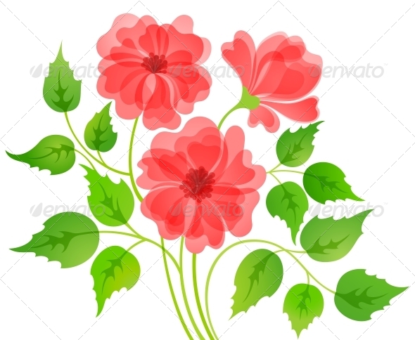 Colorful Flower Card Colorful Flower Card