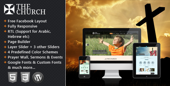 The Church - Responsive WordPress Theme