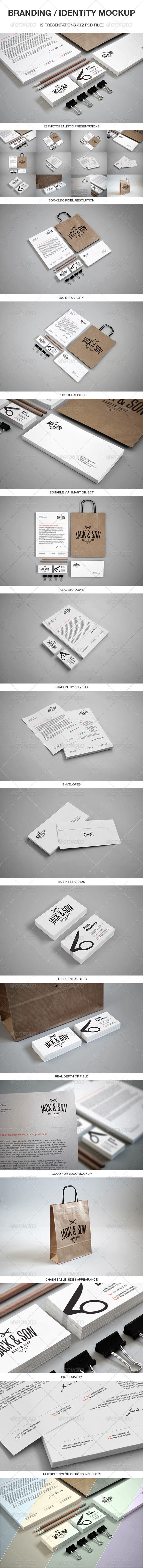 Branding Identity Mockup Branding Identity Mockup
