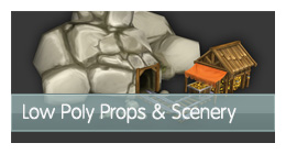Low-poly-props-scenery