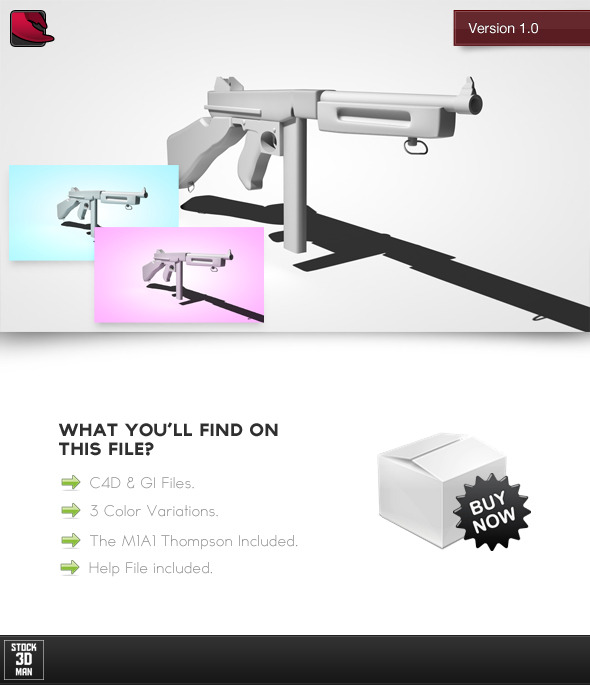 Basic Cinema 4D Render Setup 3 - 3DOcean Item for Sale