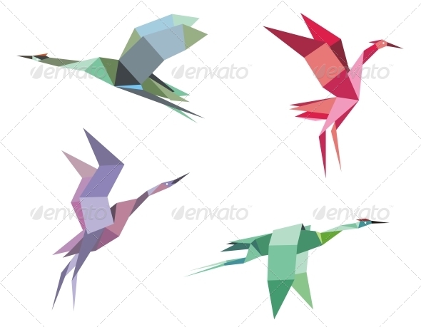 Cranes and Herons Cranes and Herons