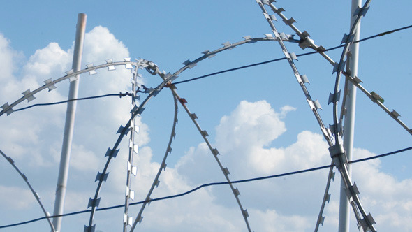 Sky Behind Barbed Wire 2 Sky Behind Barbed Wire 2