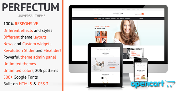 Perfectum - Premium Responsive OpenCart theme