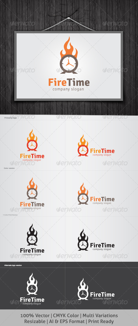 Fire Time Logo