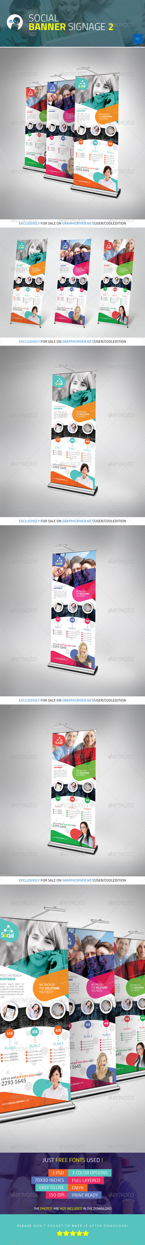 Social Banner Signage 2 Social Banner Signage 2