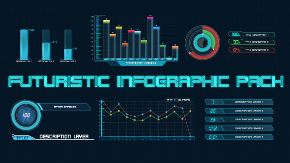 Futuristic Infographic Pack Futuristic Infographic Pack