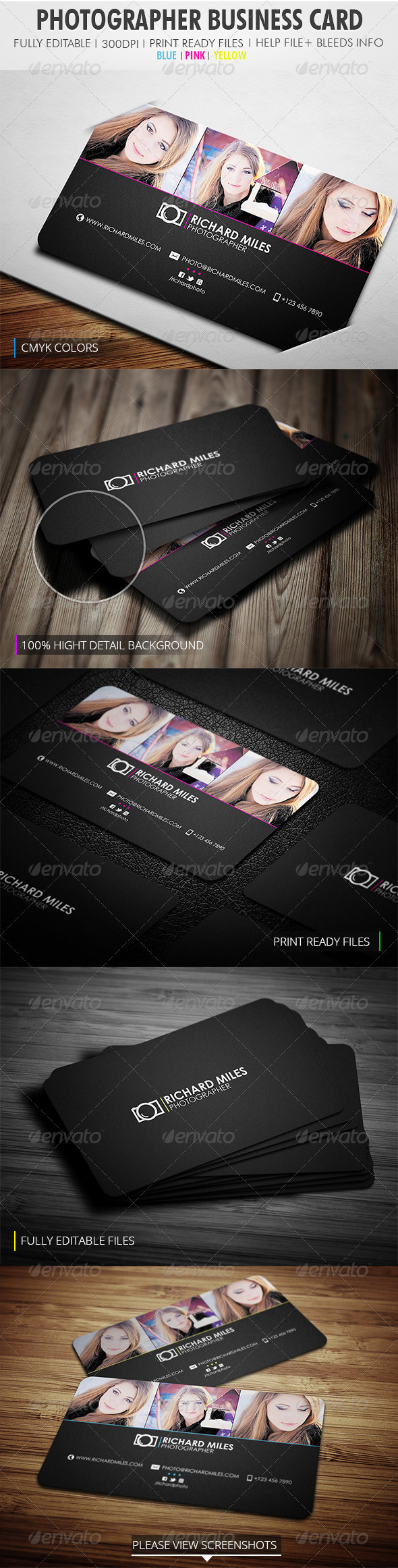 Photography Business Card Photography Business Card