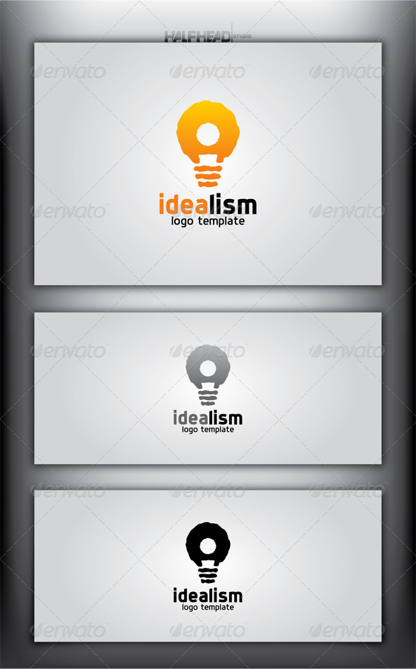 IDEALISM Logo Template IDEALISM Logo Template