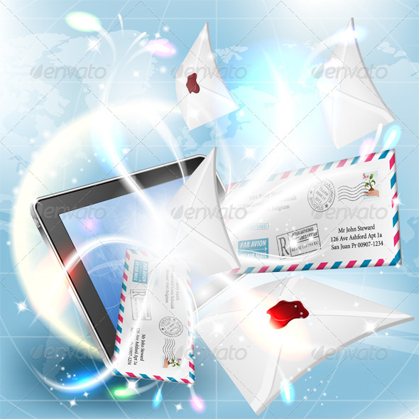 E-Mail Concept E-Mail Concept