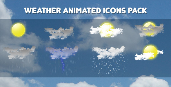 Weather Animated Icons Pack Weather Animated Icons Pack