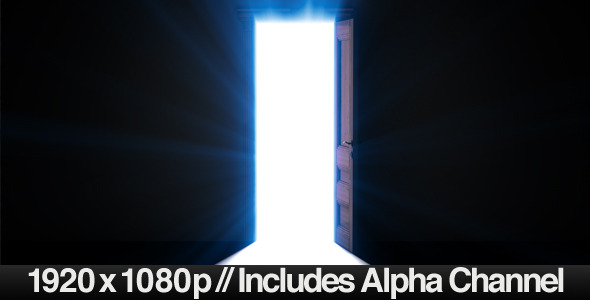 Doorway Opening for Opportunity & ALPHA Channel Doorway Opening for Opportunity & ALPHA Channel