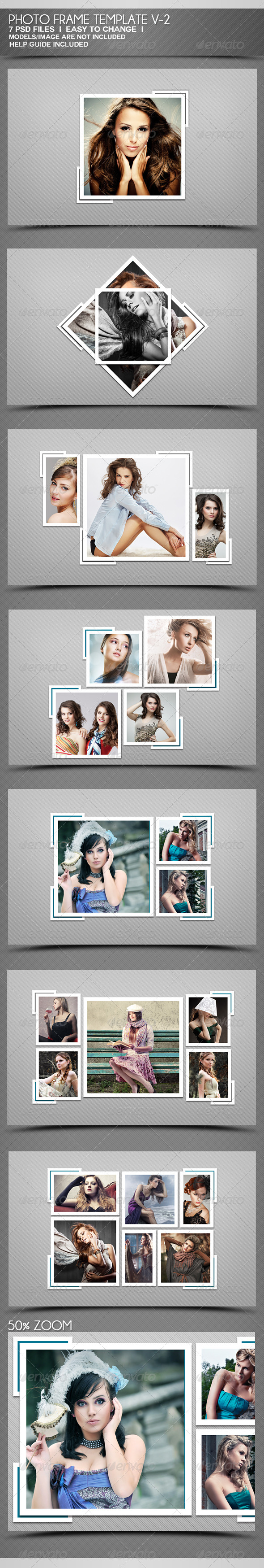 Photo Frame Templates V-2 - Miscellaneous Photo Templates