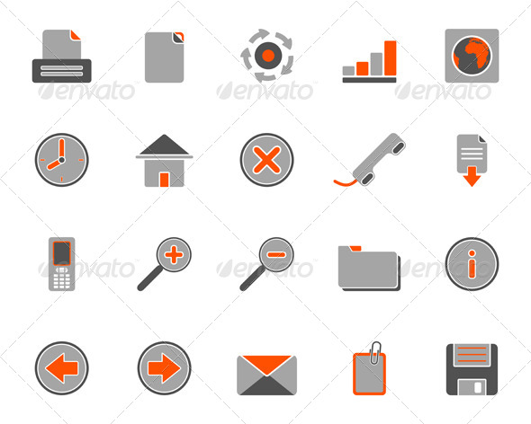 Communcation Icon Set Communcation Icon Set