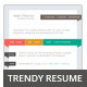 Simple, Clean and Modern Print Resume Simple, Clean and Modern Print Resume - GraphicRiver Item for Sale