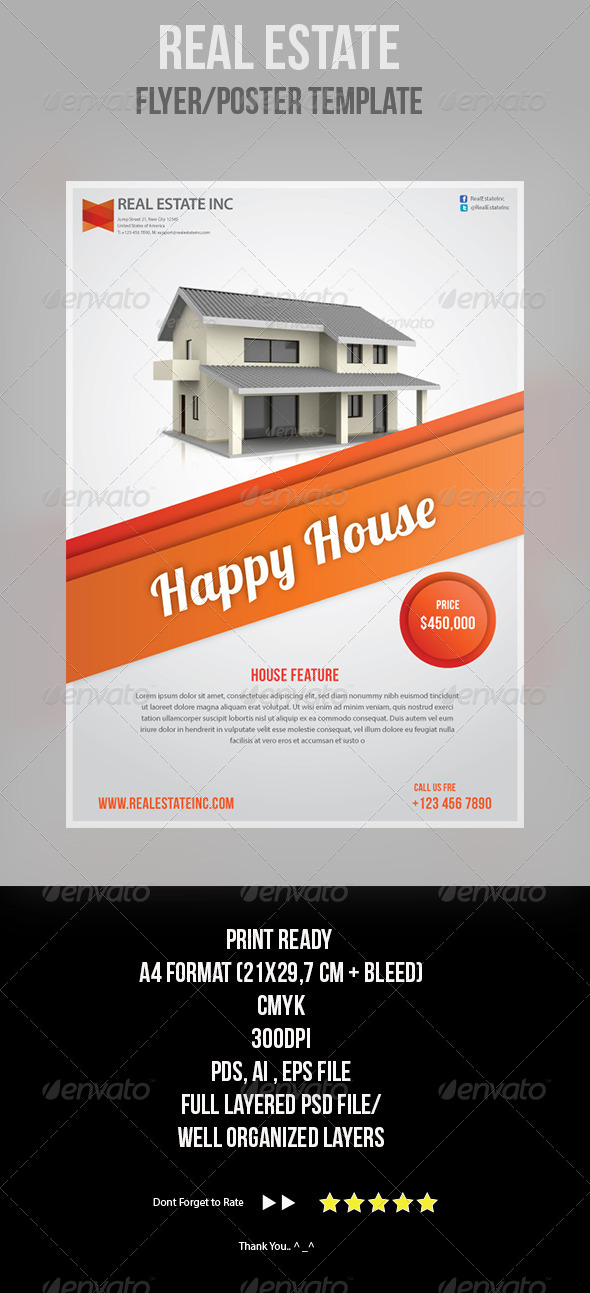 Real Estate Flyer Template