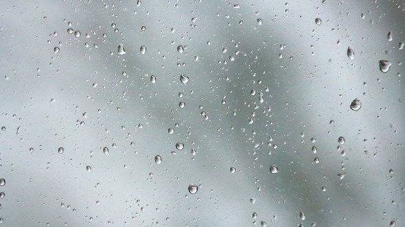 Drops On Glass 1 Drops On Glass 1