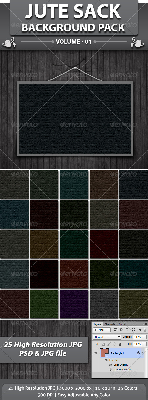 Jute Sack Background - Patterns Backgrounds