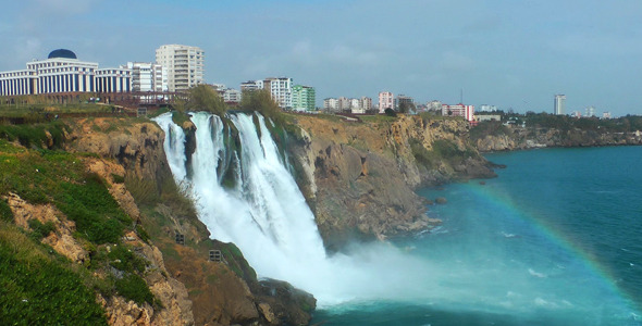 Waterfall In The City Waterfall In The City