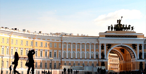 People On Palace Square People On Palace Square