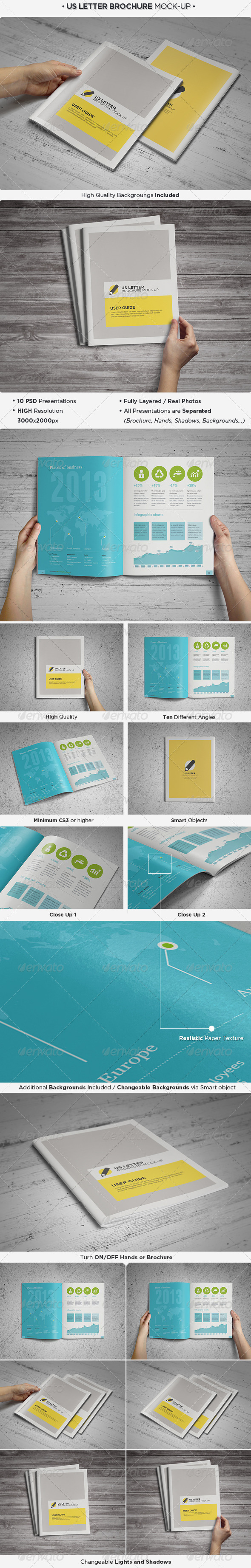US Letter Brochure Catalog Mock-Up US Letter Brochure Catalog Mock-Up