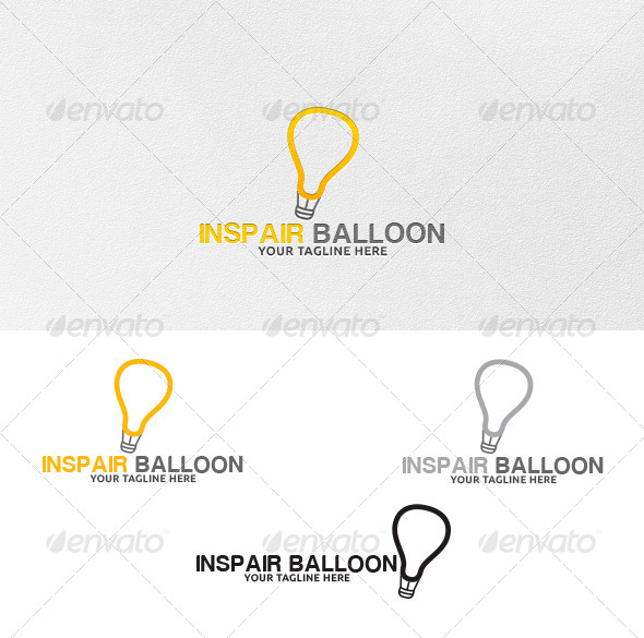 Inspair Balloon Logo Template Inspair Balloon Logo Template