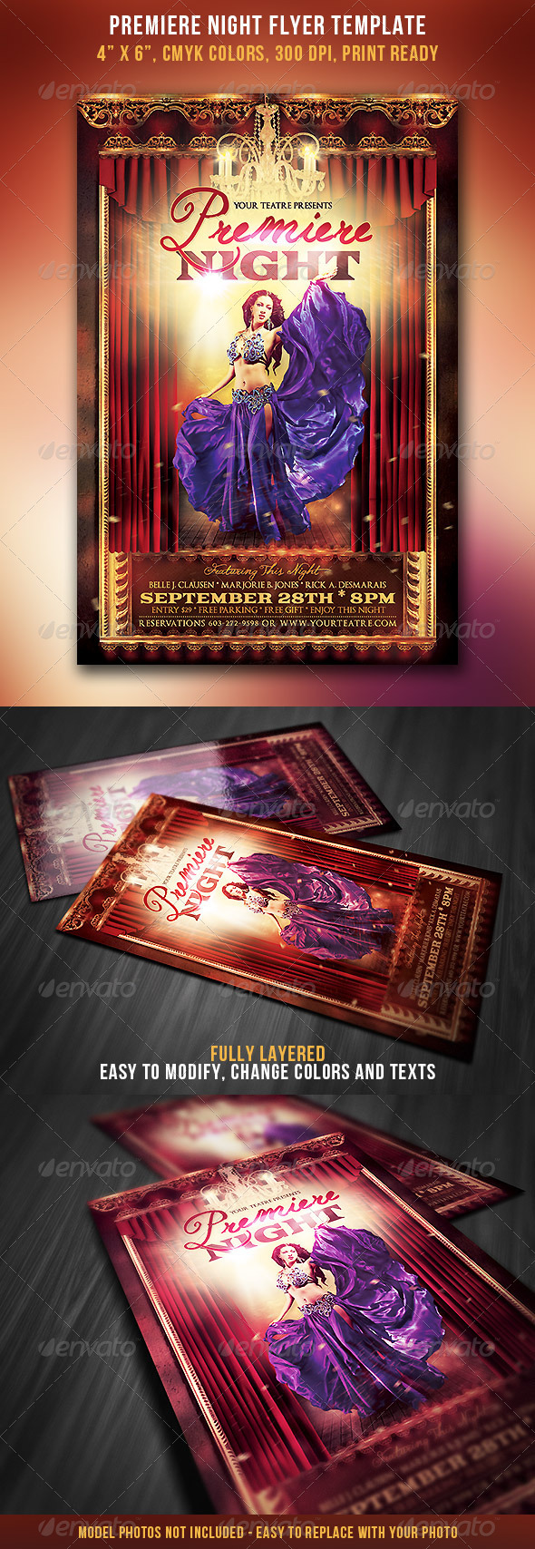 Premiere Night Flyer - Events Flyers
