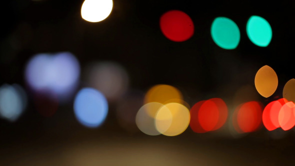 Night Bokeh Street Night Bokeh Street