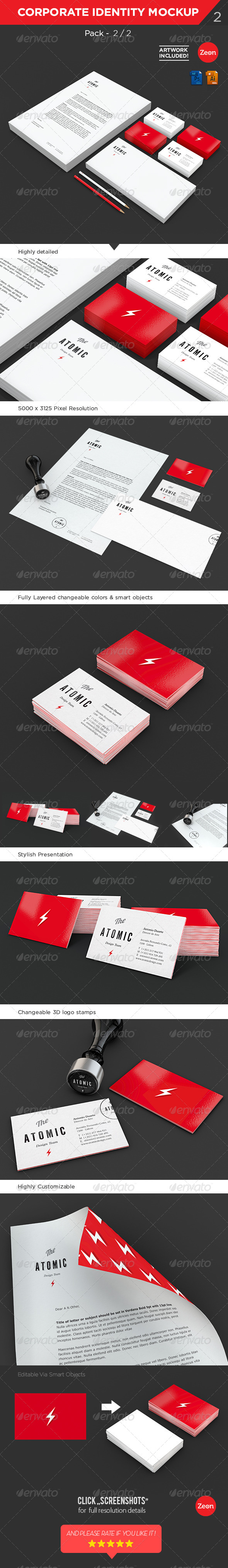 Brand Identity Stationary Mockup Pack 2 2 Brand Identity Stationary Mockup Pack 2 2
