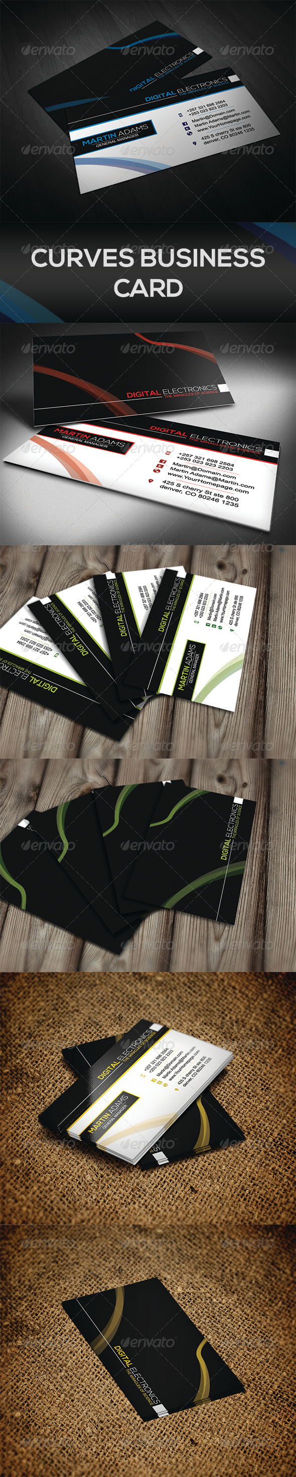 Curves Business Card Curves Business Card