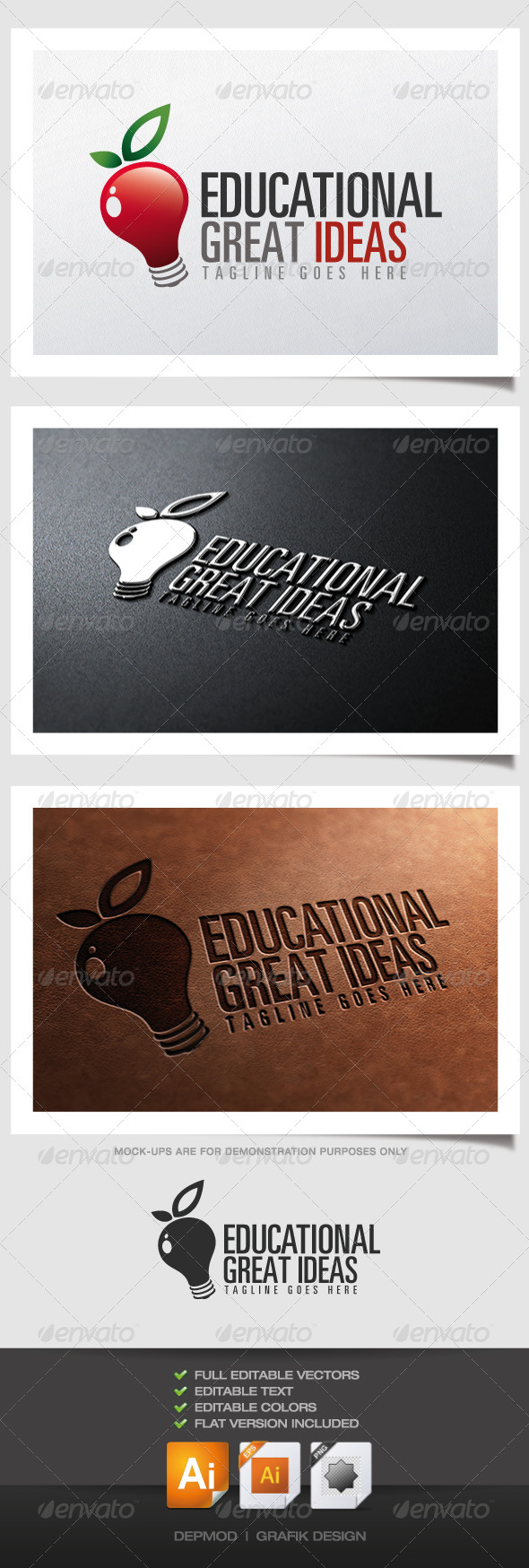 Educational Great Ideas Logo Educational Great Ideas Logo