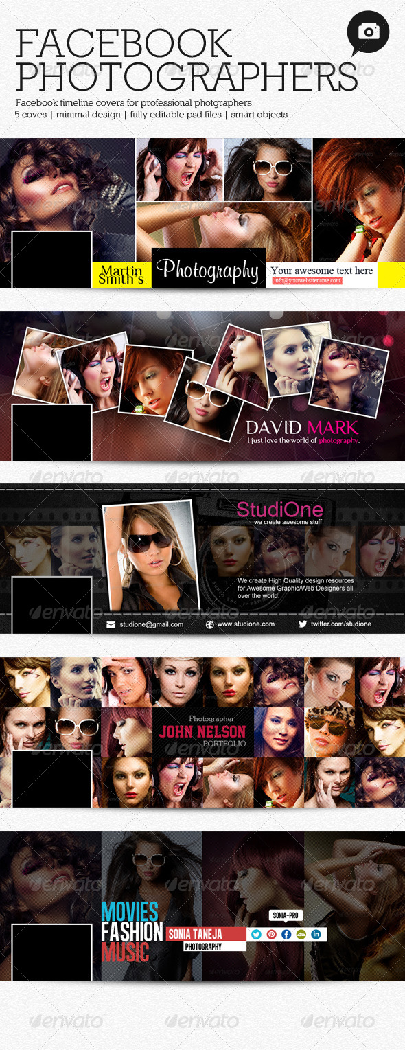 Facebook Photographers 2 - Facebook Timeline Covers Social Media
