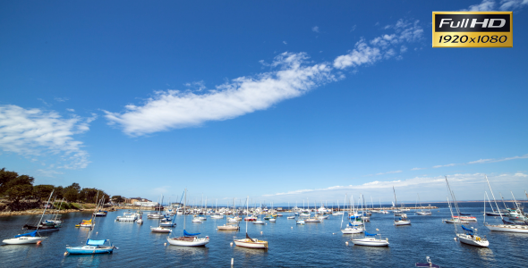Yachts in Marina Time Lapse Yachts in Marina Time Lapse