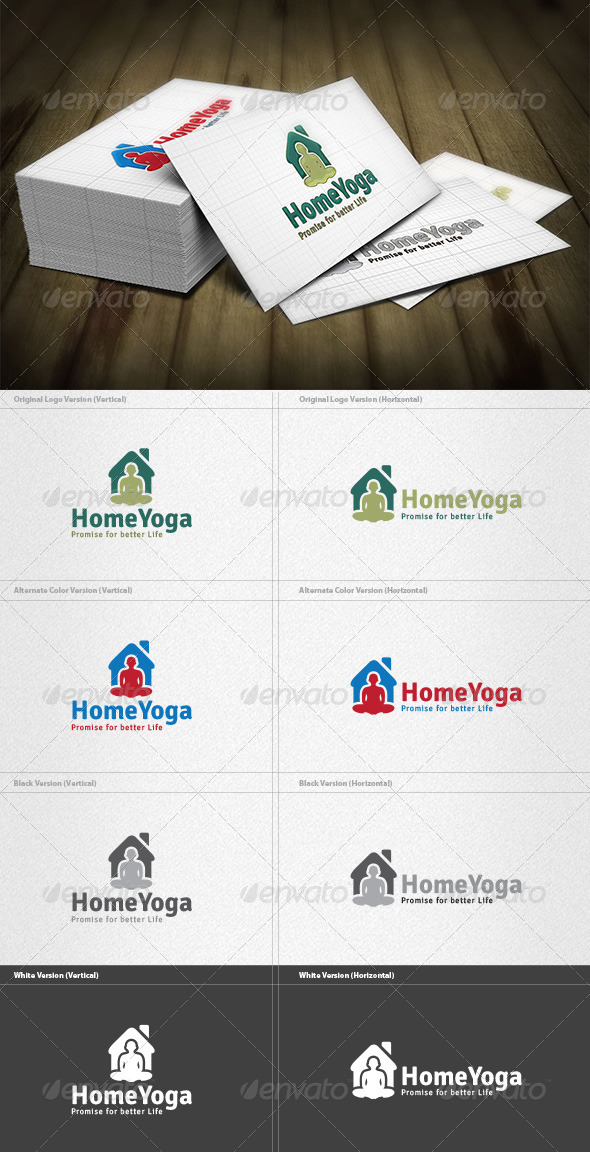 Home Yoga Logo Home Yoga Logo