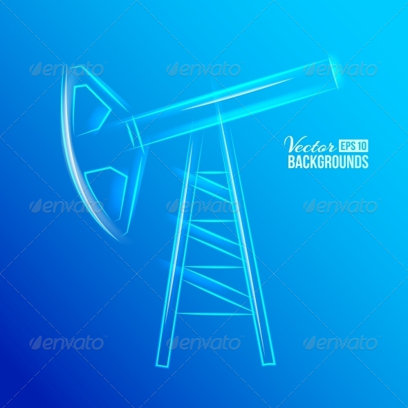 Glass oil pump Glass oil pump