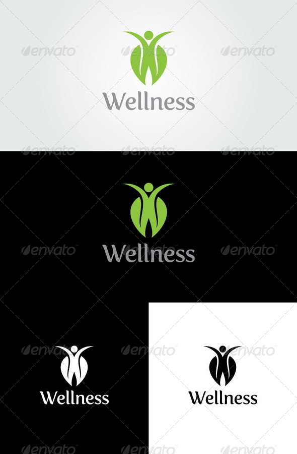 Wellness Logo Template Wellness Logo Template