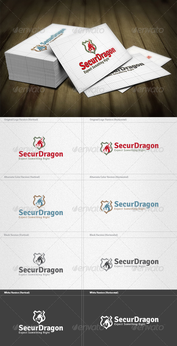Security Dragon Logo Security Dragon Logo