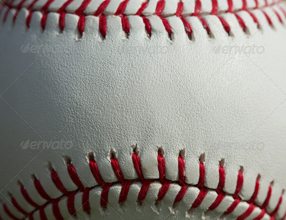 Baseball Macro Close up