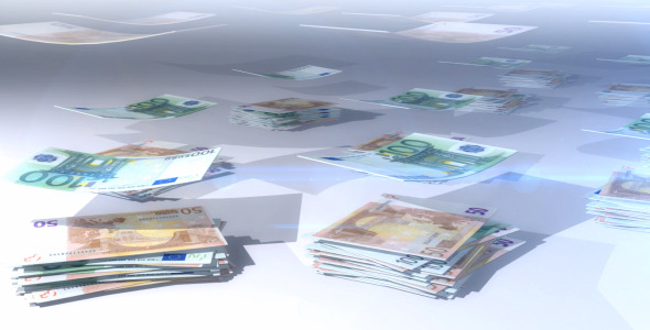 Money Euro Falling Money Euro Falling