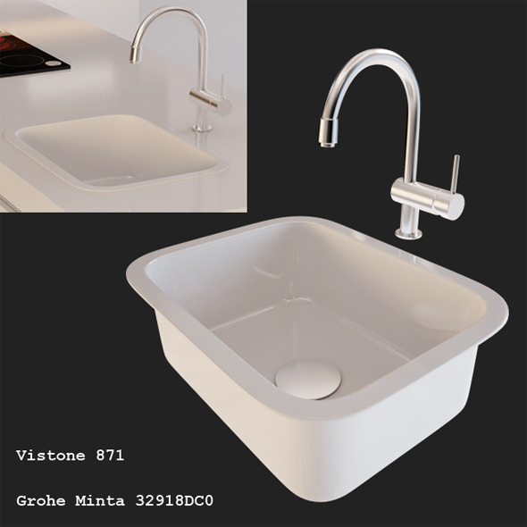 Kitchen Sink - 3DOcean Item for Sale