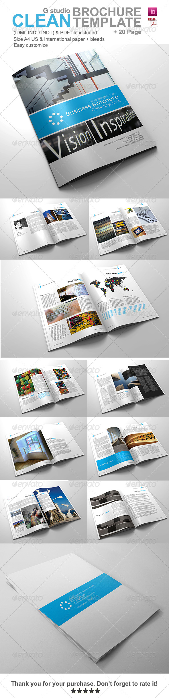 Gstudio Clean Brochure Template V2 Gstudio Clean Brochure Template V2
