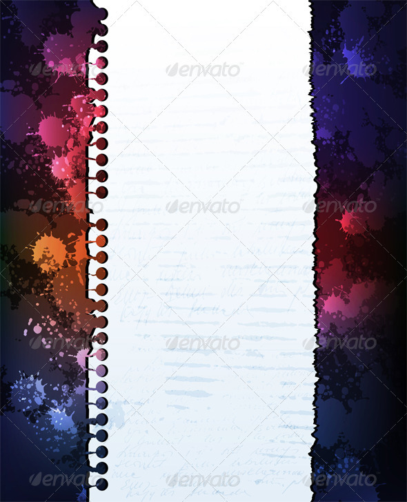 Grungy paper background