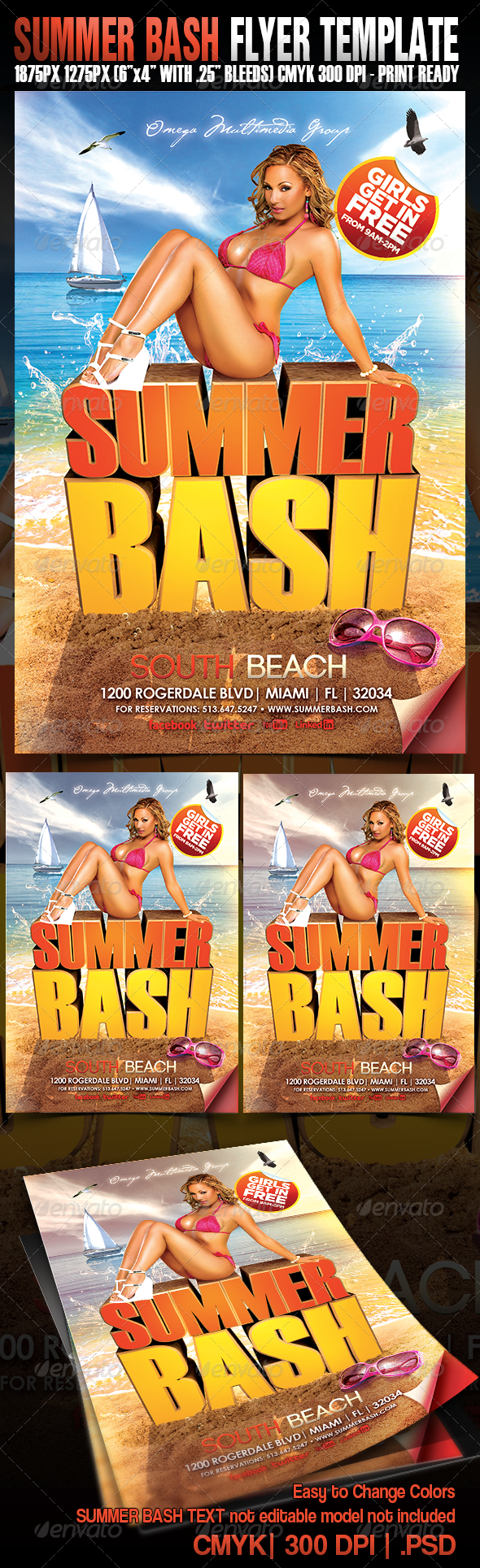 Summer Bash Flyer