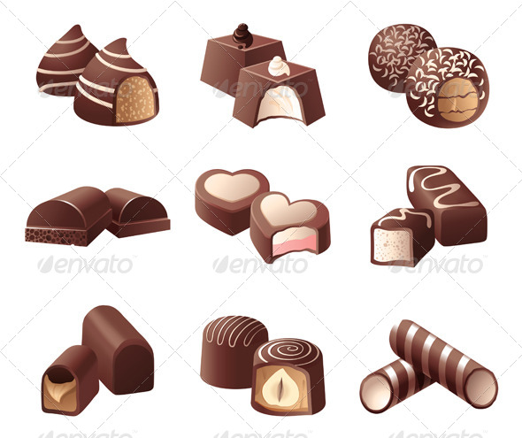 Chocolate Candies Chocolate Candies