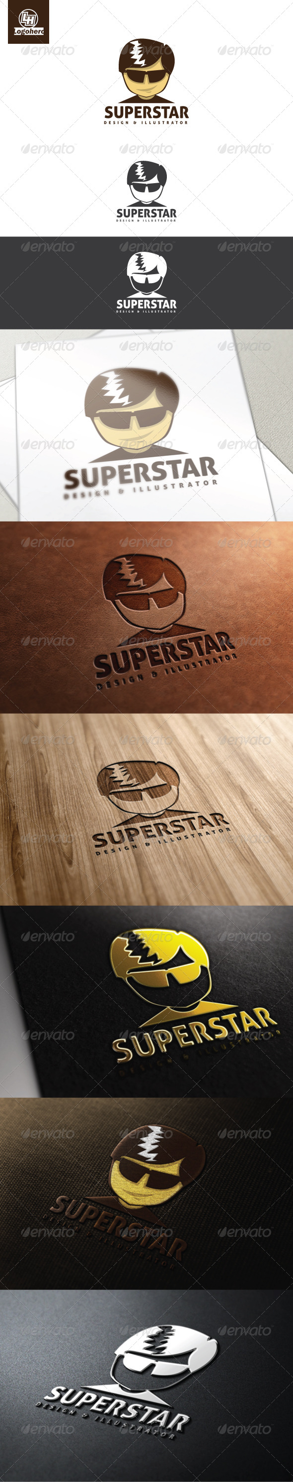 Superstar Logo Template Superstar Logo Template