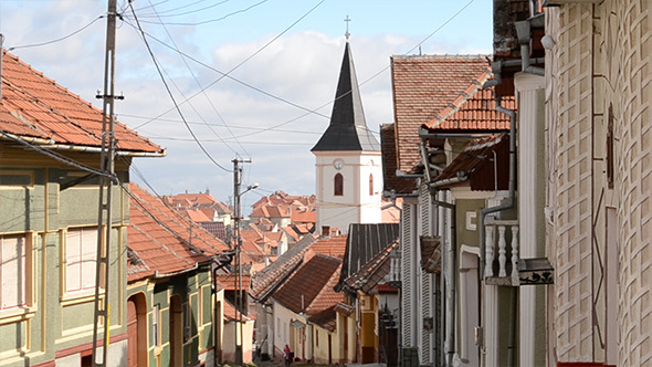A Mountain Village Hill Street A Mountain Village Hill Street
