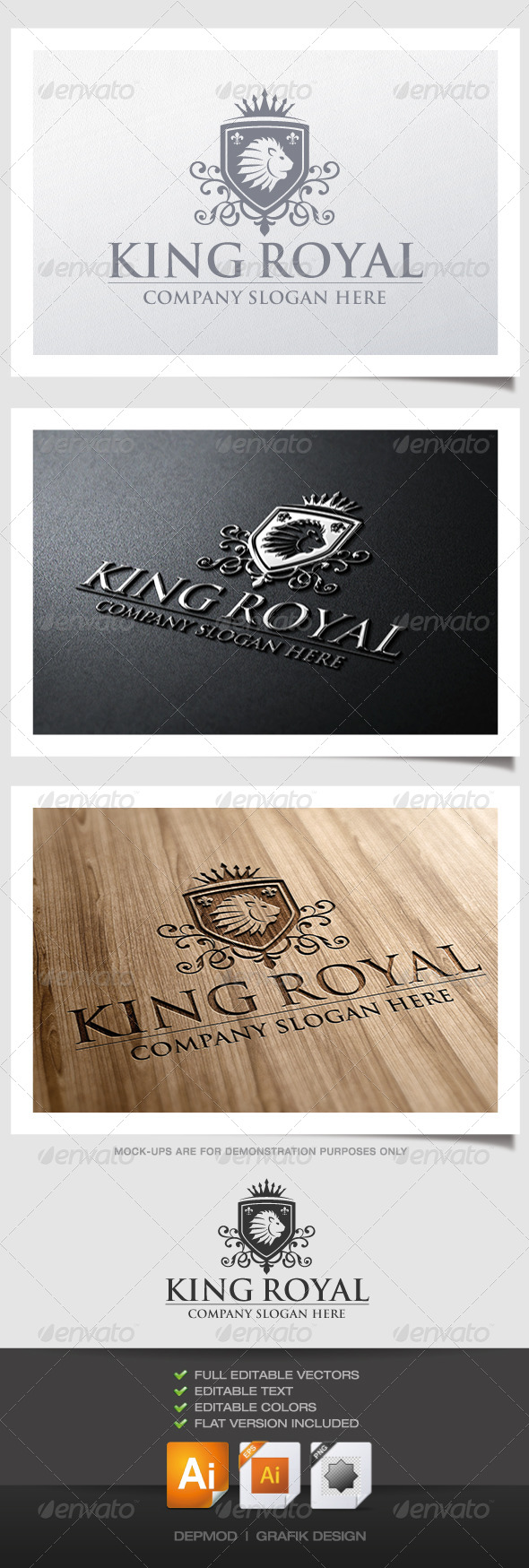 King Royal Logo King Royal Logo