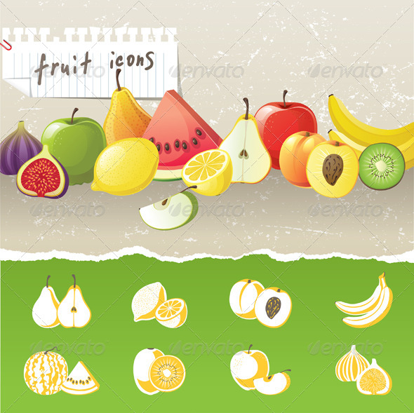 Fruit Icons Fruit Icons