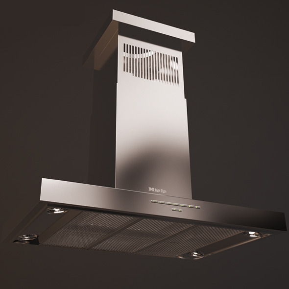 Kitchen Hood Miele - 3DOcean Item for Sale
